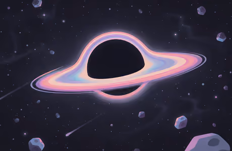 Accretion disk Wallpapers for Samsung Galaxy Tab S9+ (2800x2800): black hole, accretion disk, meteorite, asteroid