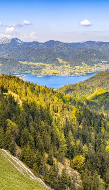 Nature wallpapers: Germany, mountains, summer, valley