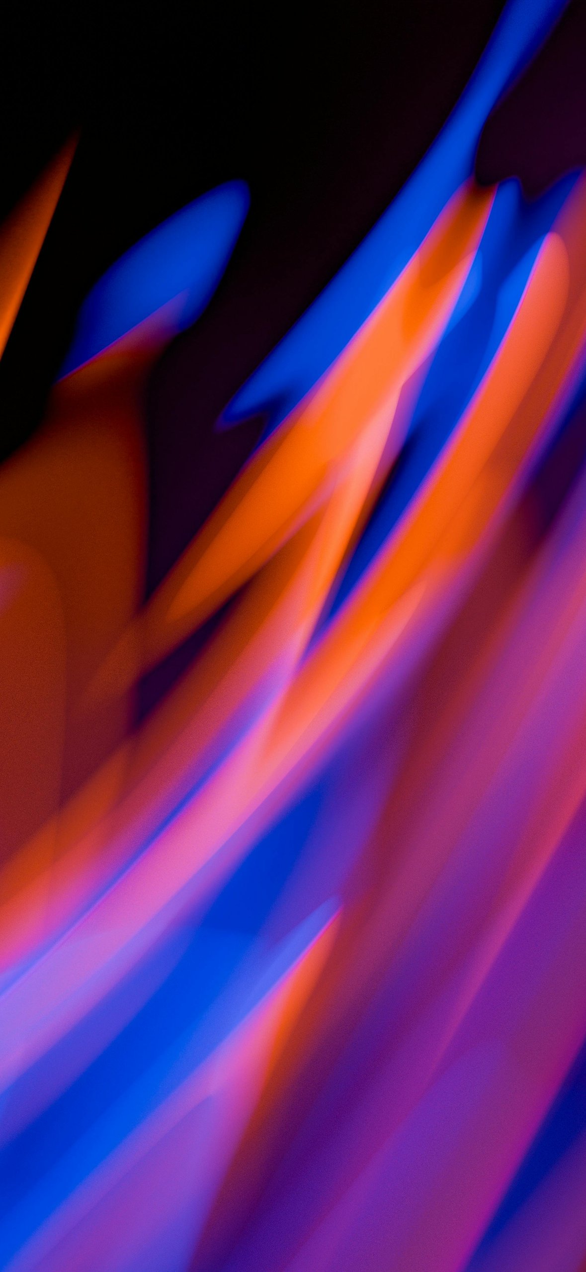 Neon Gradient Light Waves - Wallpapers for iPhone 14 Pro/15 Pro in 1179x2556 resolution