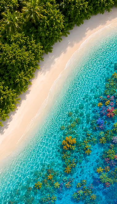 Nature wallpapers: tropics, beach, island, ocean