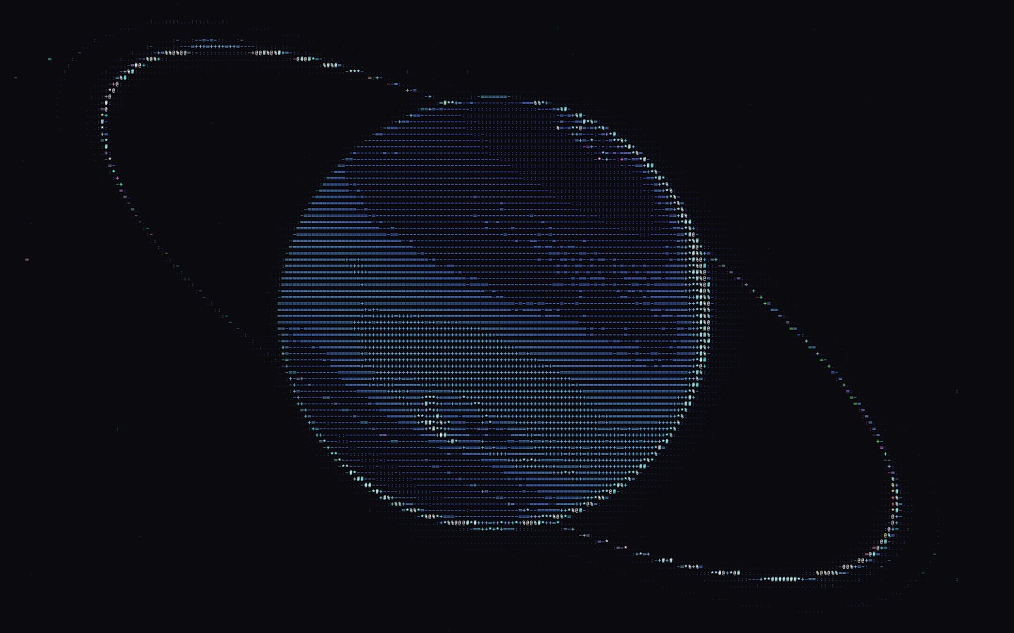 Saturn of symbols - WSXGA wallpapers in 1440x900 resolution