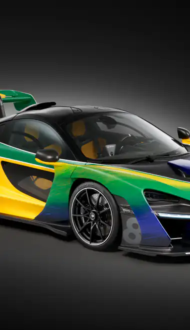 Обои суперкар для Samsung Galaxy S24/S24 Ultra/S25 Ultra/S25+/S26 Ultra (1440x3120): McLaren Senna, гиперкар, гоночный автомобиль, суперкар