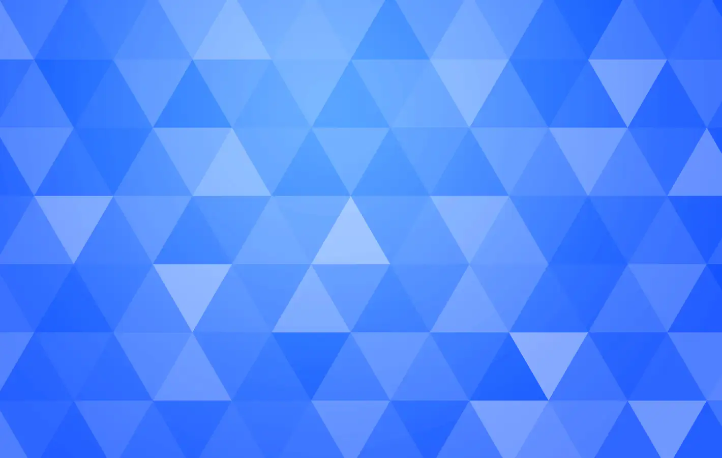 Blue Triangle Mosaic Pattern — desktop and phone wallpaper, free download