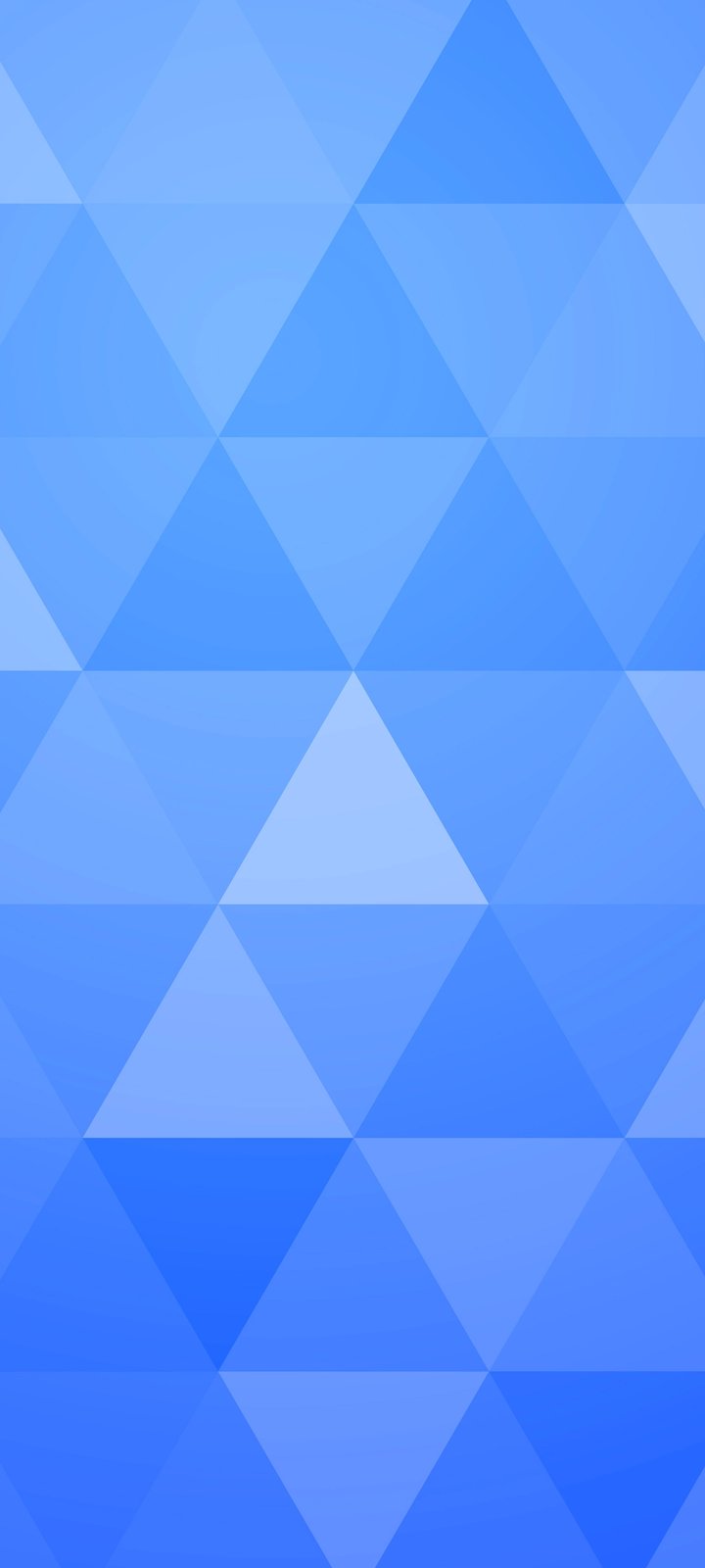 Blue Triangle Mosaic Pattern - Wallpapers for Xiaomi Redmi 10C/C40/C51, Samsung Galaxy A12/A02s/A03/M12 in 720x1600 resolution