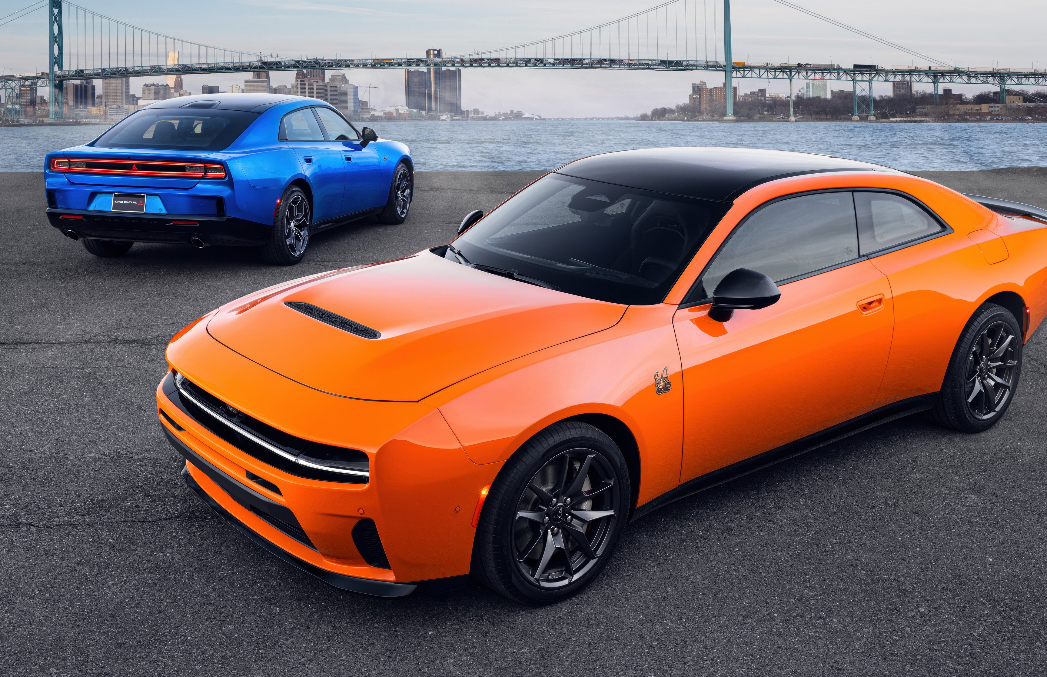 Dodge Charger Daytona в модификации Scat Pack - Обои для Apple MacBook 16.2″ в разрешении 3456x2234
