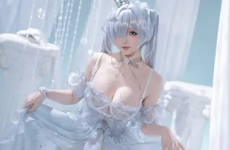 outfit Wallpapers for Apple MacBook 16″ (3072x1920): cosplay, Hoshilily, Cinderella (Nikke), Nikke: Goddess of Victory