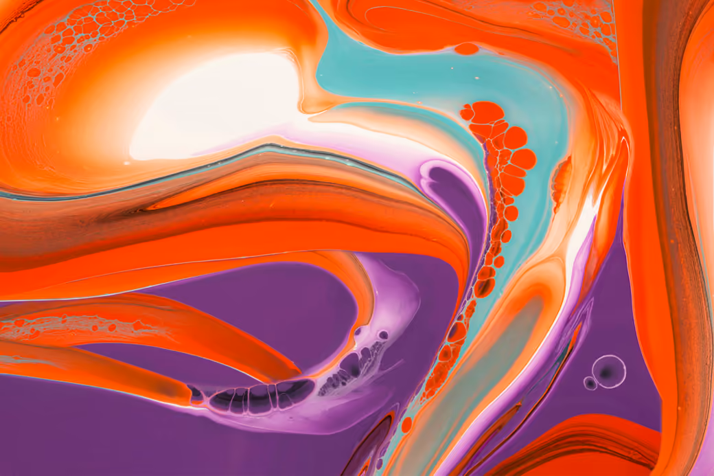 Abstract swirl of multicolored paint - Wallpapers for Samsung Galaxy Tab in 1920x1920 resolution