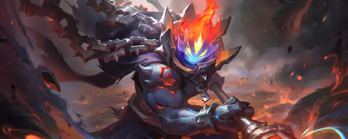 UltraWide 32:9 обои (3840x1080): Jax (LoL), League Of Legends, воин, мускулы