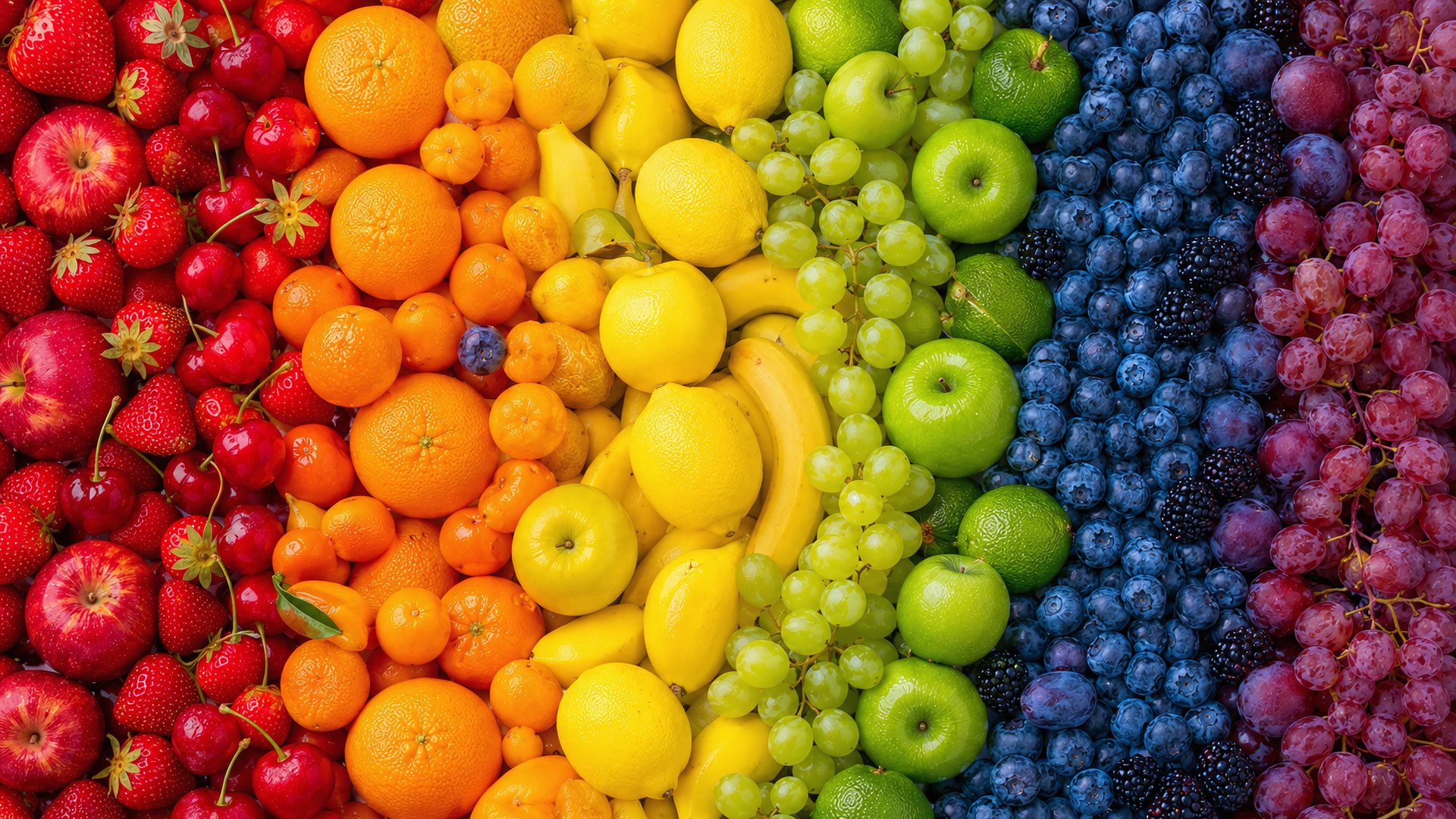 Assorted Fresh Fruits and Berries - Full HD wallpapers in 1920x1080 resolution