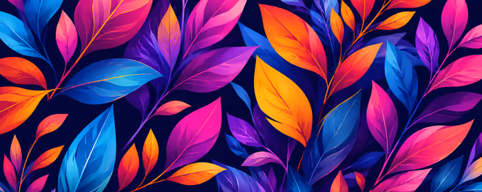 UltraWide 32:9 обои узор (3840x1080): листья, ветка, узор, текстура