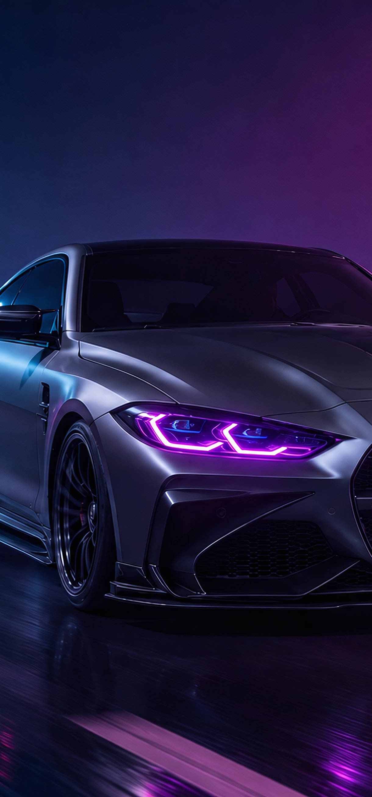 BMW M4 G82 с обвесом ADRO - Обои для Xiaomi 17/17 Pro в разрешении 1220x2608