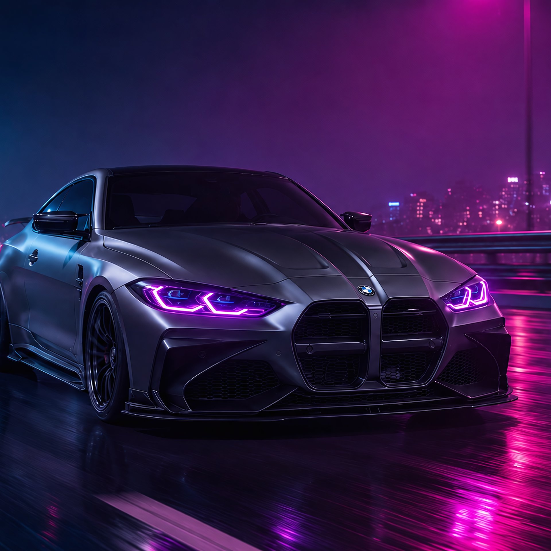 BMW M4 G82 with ADRO body kit - Wallpapers for Samsung Galaxy Tab in 1920x1920 resolution