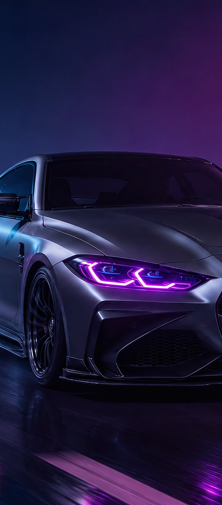 BMW M4 G82 with ADRO body kit - Wallpapers for Xiaomi Redmi 14C, POCO C71/C75/M7, Infinix Note 8 in 720x1640 resolution