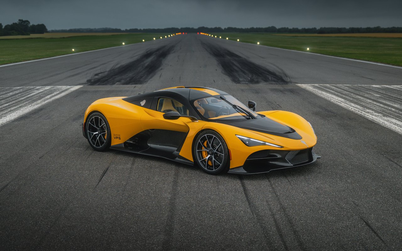 Zenvo Aurora Tur Yellow Hypercar - WXGA_1280 wallpapers in 1280x800 resolution
