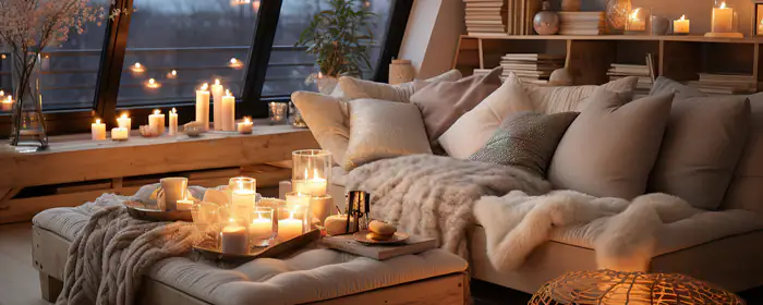 UltraWide 21:9 Interior design wallpapers (2560x1080): hygge, living room, window, sofa