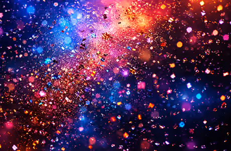 Confetti Wallpapers for Lenovo, Huawei (1280x1280): confetti, glitter, sparks, particles