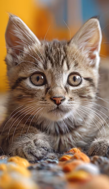 Обои глаза для Samsung (360x740): котёнок, кошка, питомец, милые животные