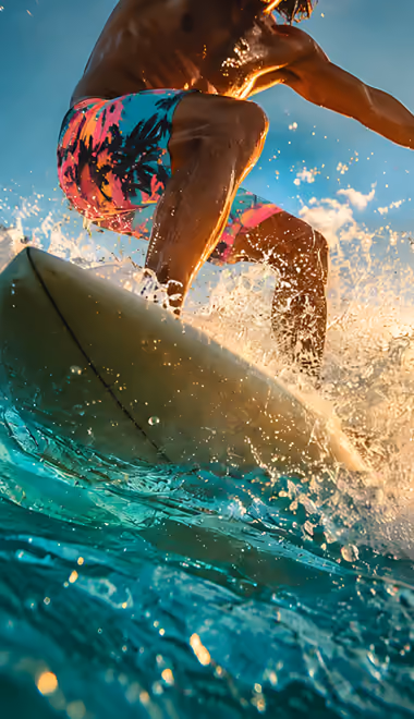 Surfboard Wallpapers for Samsung Galaxy Z Flip6, Motorola Razr 2025 (1080x2640): surfer, man, surfing, ocean