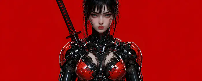 5K2K UltraWide 21:9 wallpapers (5120x2160): cybernetics, robot, samurai, warrior women