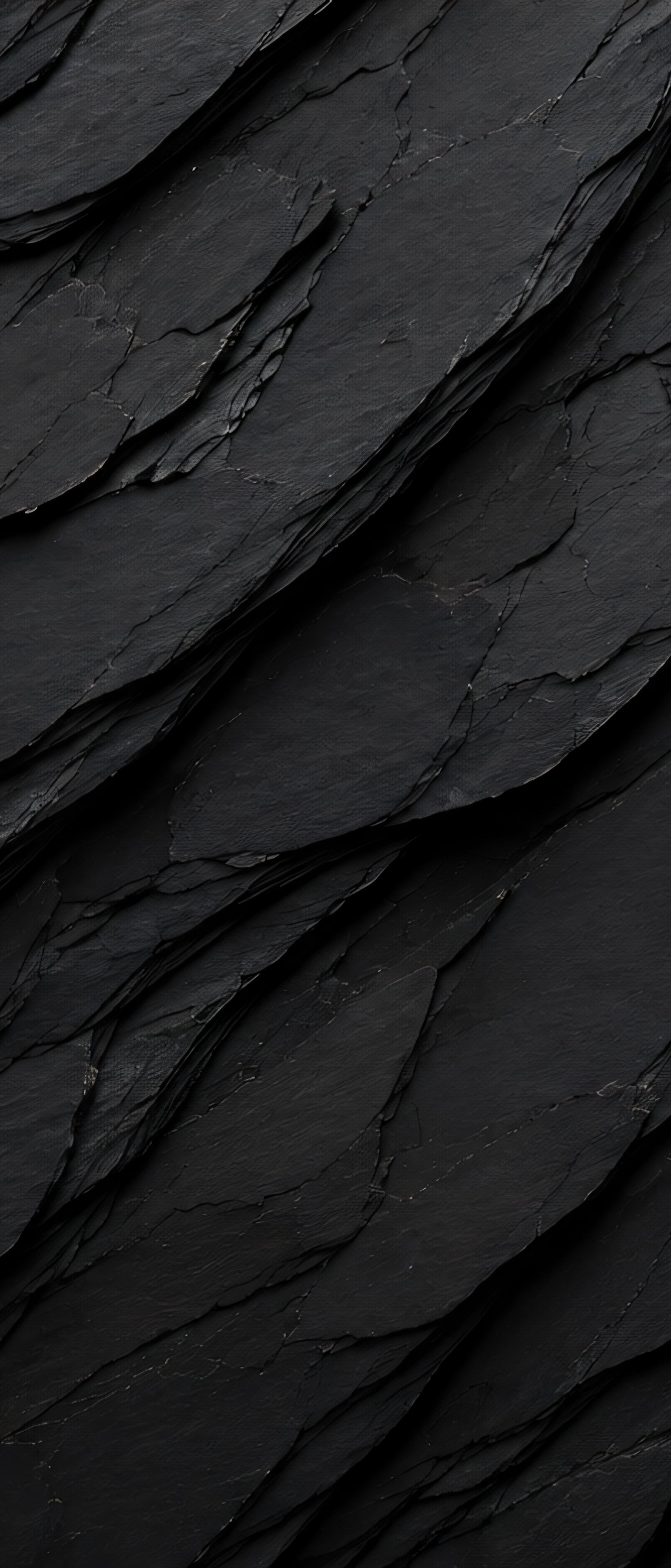 Texture of a black relief stone - Wallpapers for Sony Xperia 1/Xperia 1 III/Xperia PRO-I in 1644x3840 resolution