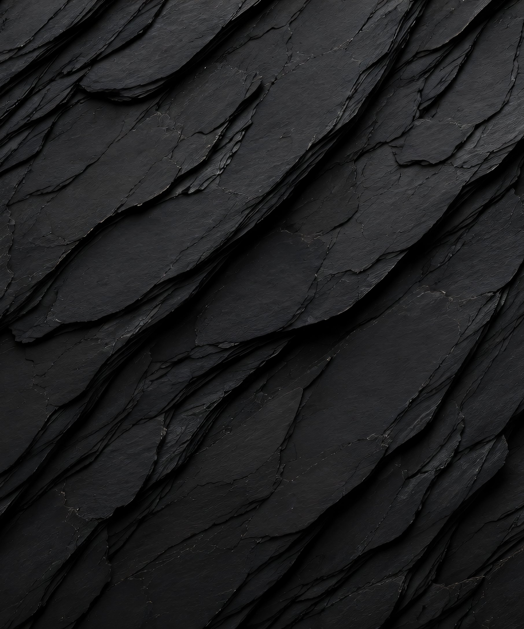 Texture of a black relief stone - Wallpapers for Samsung Galaxy Z Fold4/Z Fold5/Z Fold6 in 1812x2176 resolution