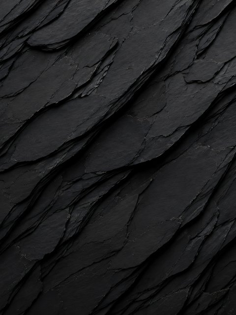 Texture of a black relief stone - Wallpapers for HTC/BlackBerry in 480x640 resolution