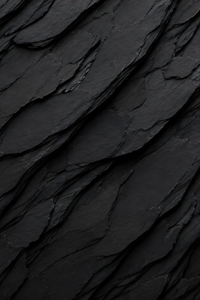 Texture of a black relief stone - Wallpapers for iPhone 4/4S in 640x960 resolution