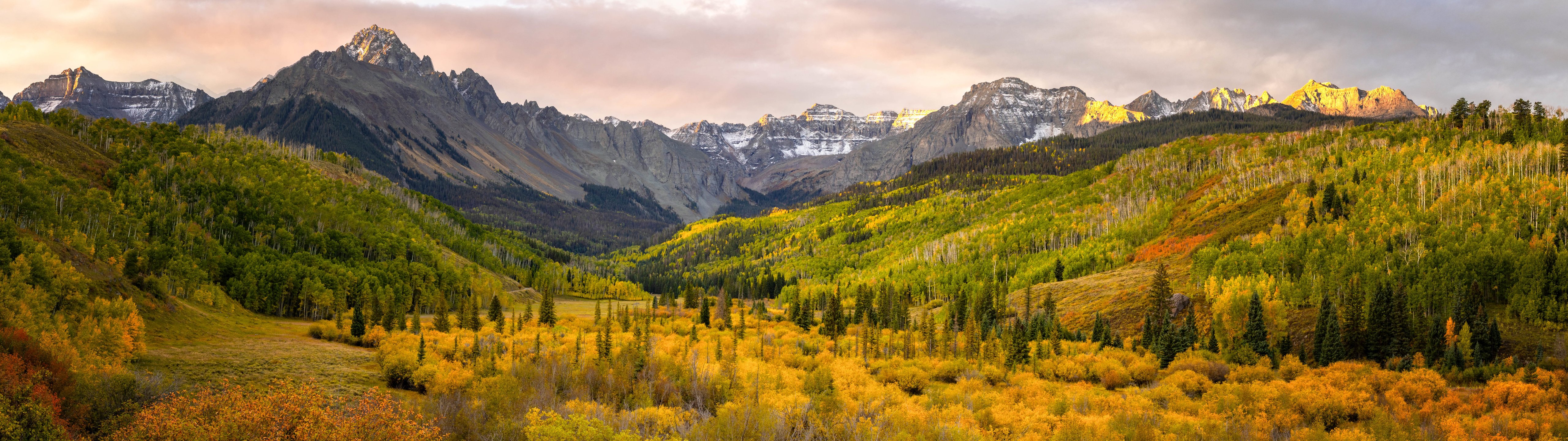 Colorado Autumn Mountains - UltraWide 32:9 wallpapers in 5120x1440 resolution