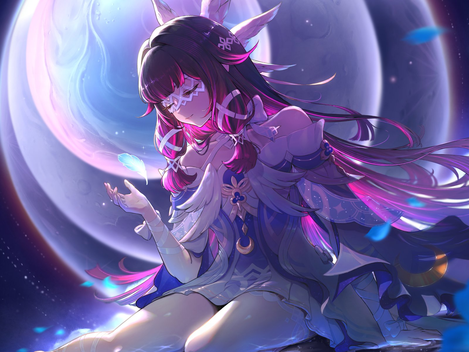 Columbina Before the Moon - UXGA wallpapers in 1600x1200 resolution