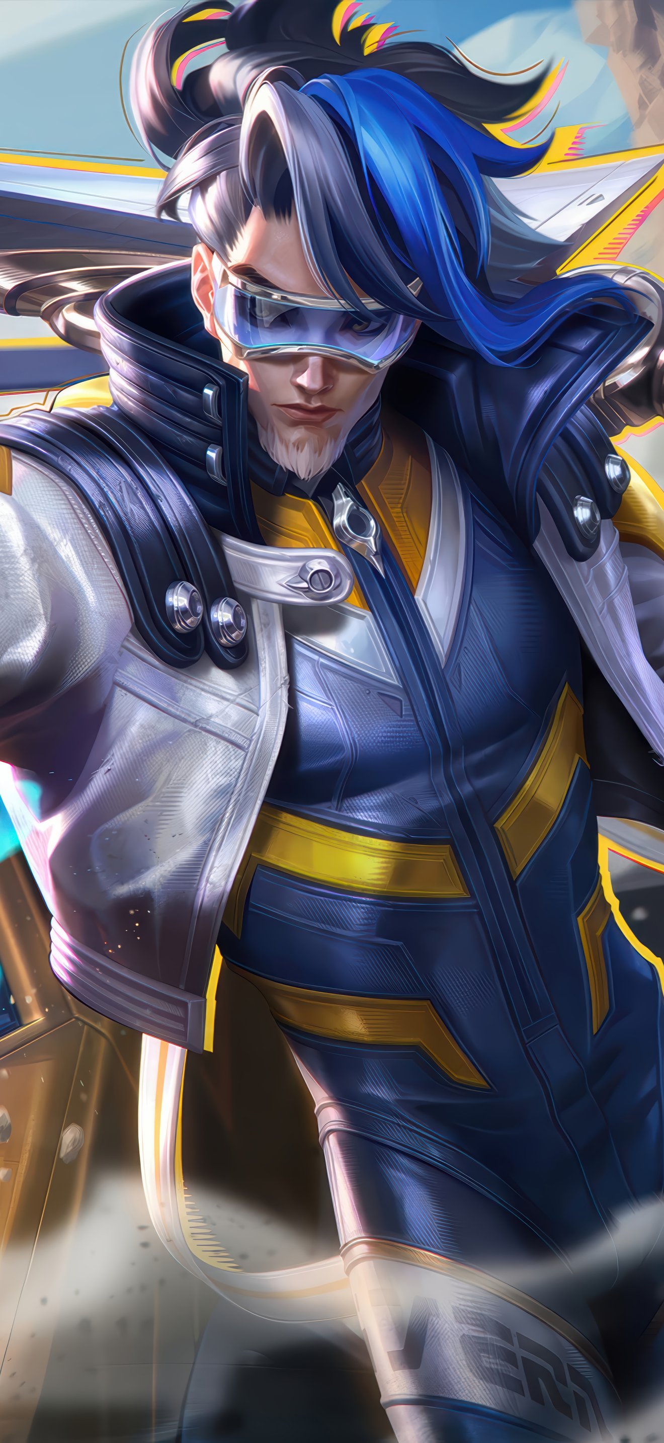 Master Yi with a long sword - Wallpapers for iPhone 17 Pro Max/16 Pro Max in 1320x2868 resolution