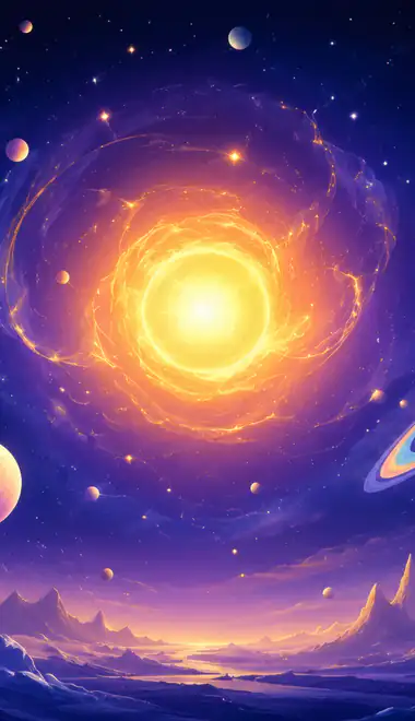 Exclusive LikeaPic Wallpapers: planet, extraterrestrial, Sun, stars