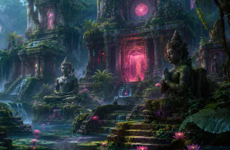 Exclusive LikeaPic Wallpapers: wasteland, temple, jungles, ruins