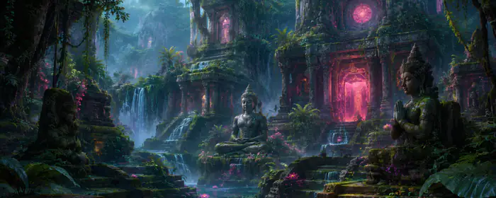 UltraWide 32:9 wallpapers (5120x1440): wasteland, temple, jungles, ruins