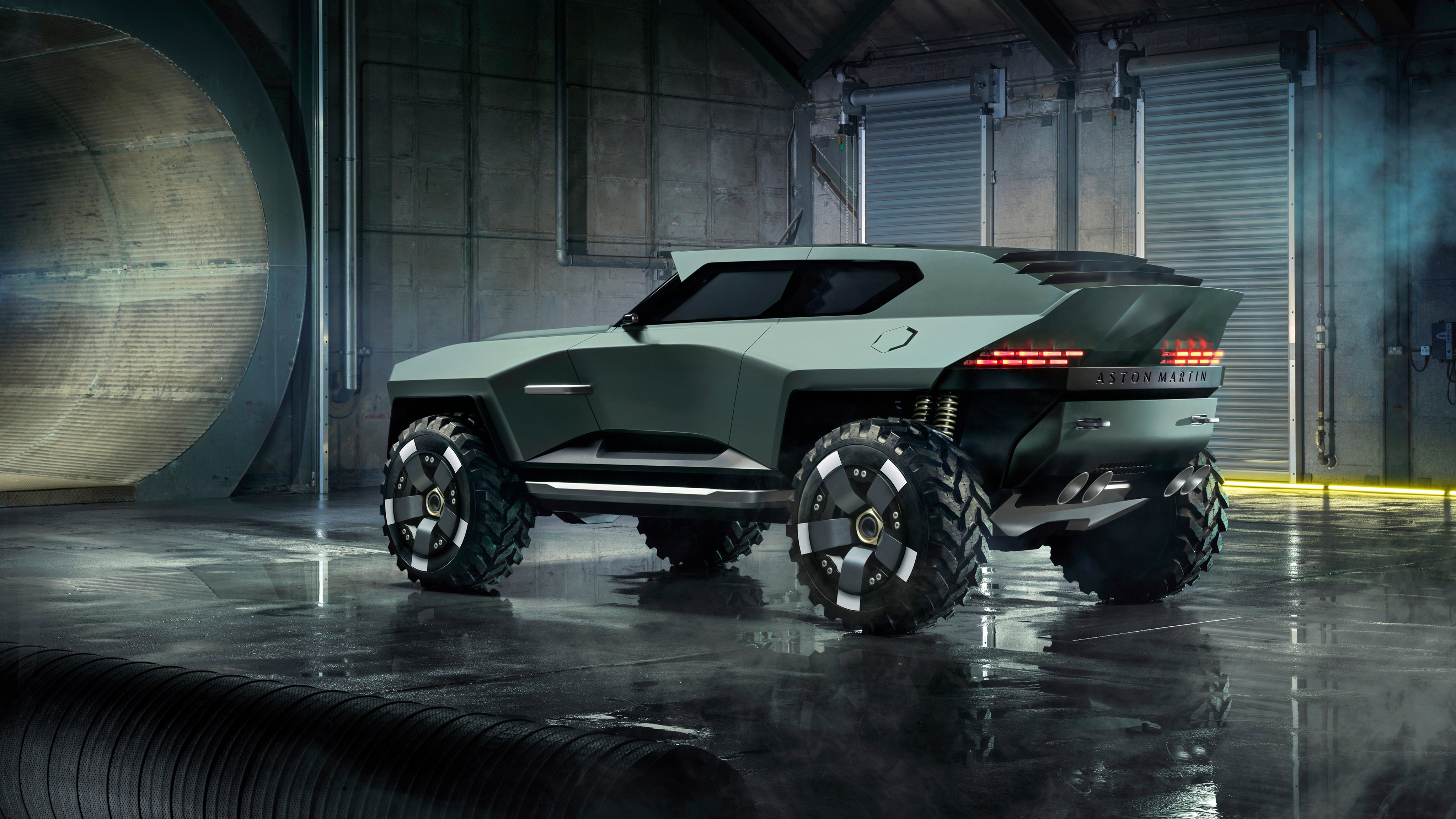 Aston Martin Dreadnought Rear View - Wallpapers for Apple iMac 21.5″ in 4096x2304 resolution