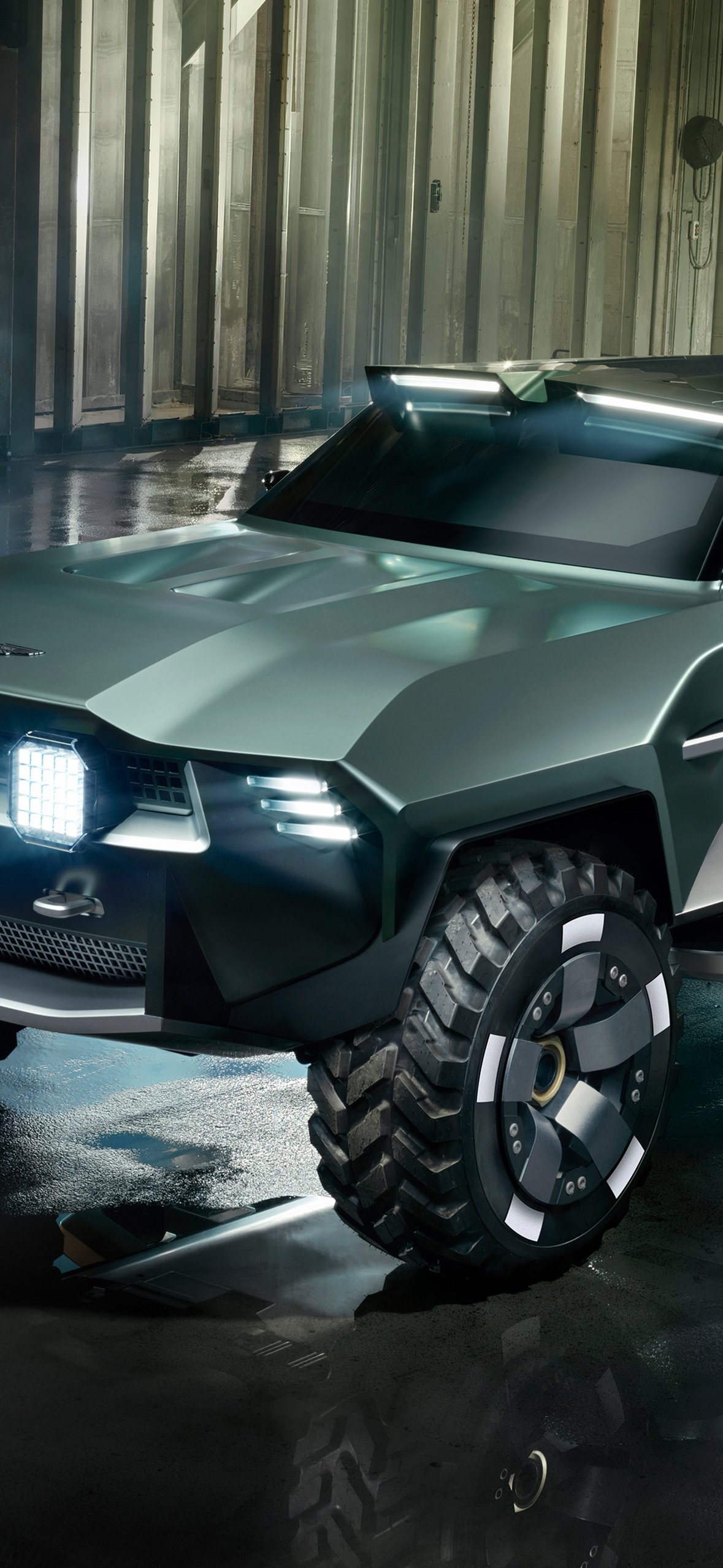 Futuristic Aston Martin Dreadnought - Wallpapers for iPhone 14 Pro/15 Pro in 1179x2556 resolution