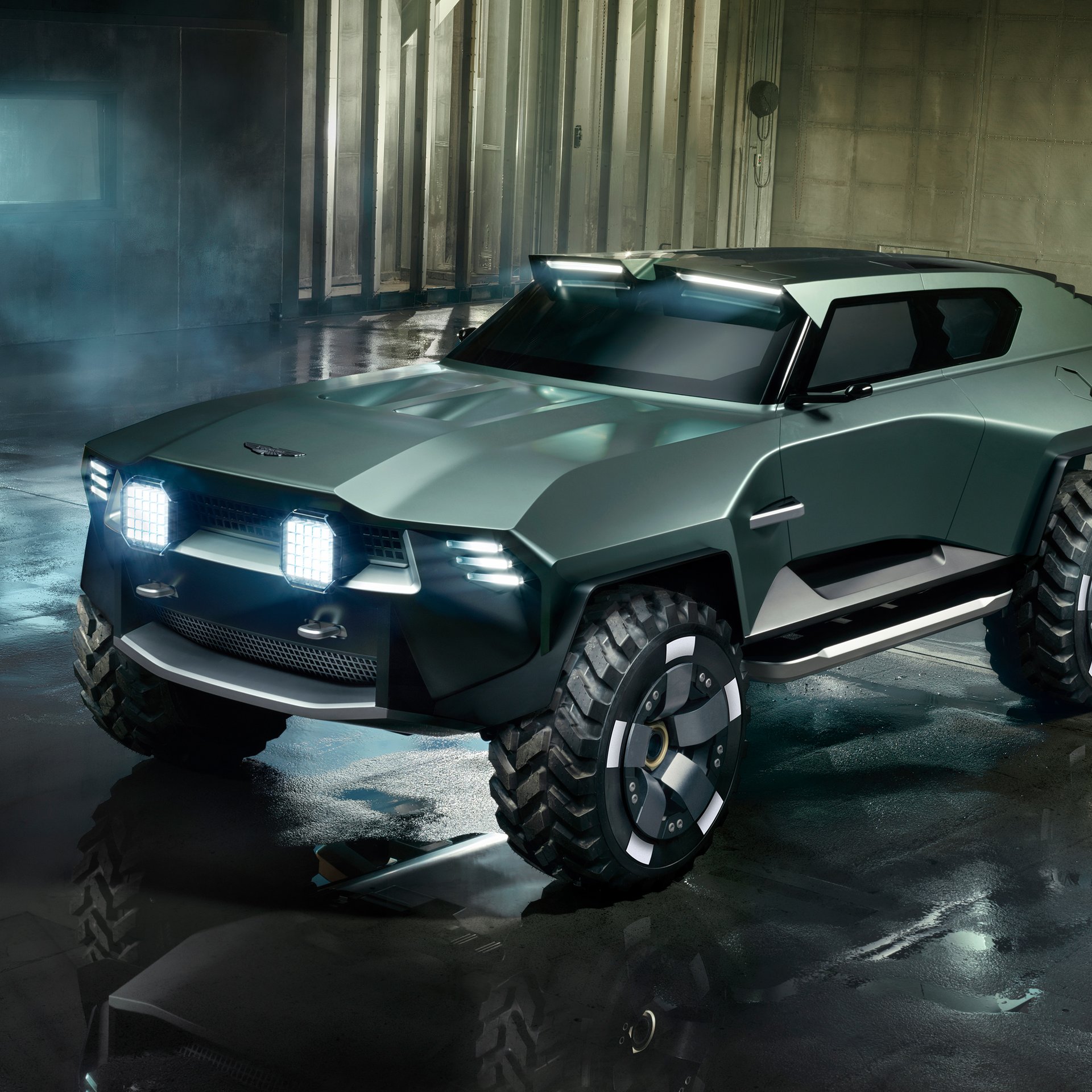 Futuristic Aston Martin Dreadnought - Wallpapers for Samsung Galaxy Tab in 1920x1920 resolution