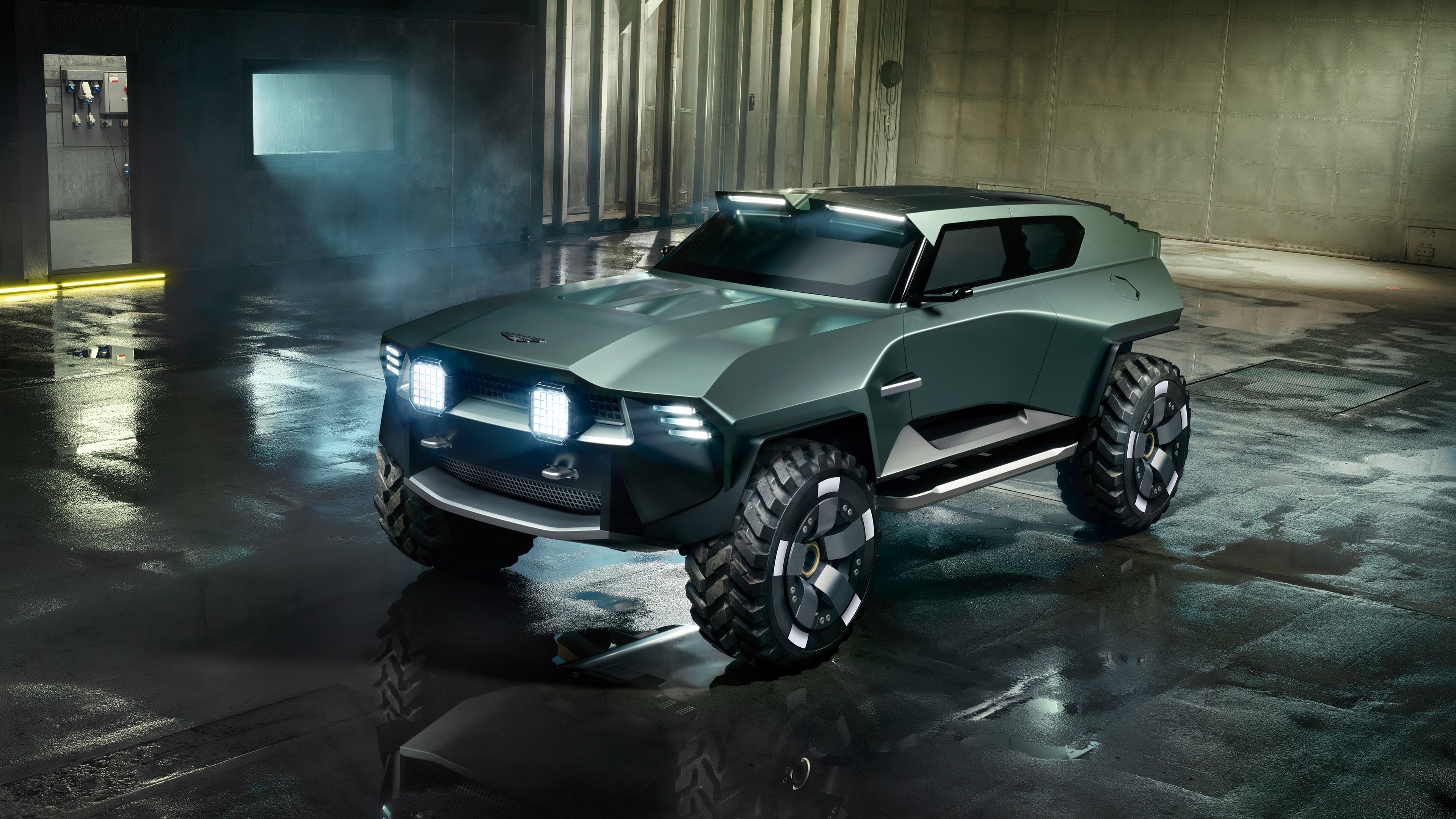 Futuristic Aston Martin Dreadnought - 4K PC Wallpapers in 3840x2160 resolution