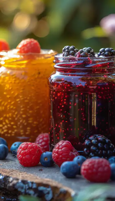 Wallpapers for iPhone 4/4S (640x960): blueberry, blackberries, raspberry, berries