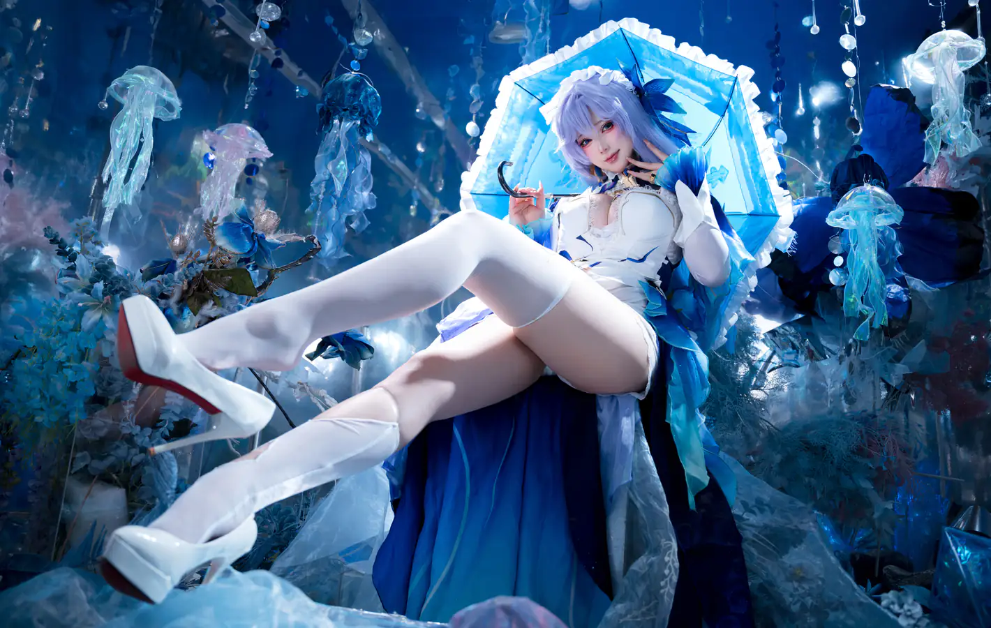 Sakura FF Cosplay as Cantarella — desktop and phone wallpaper, free download