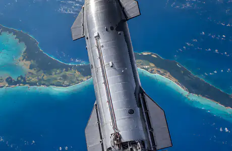 Обои космос для Samsung/Xiaomi (2000x2000): Земля, SpaceX, космический корабль, планета