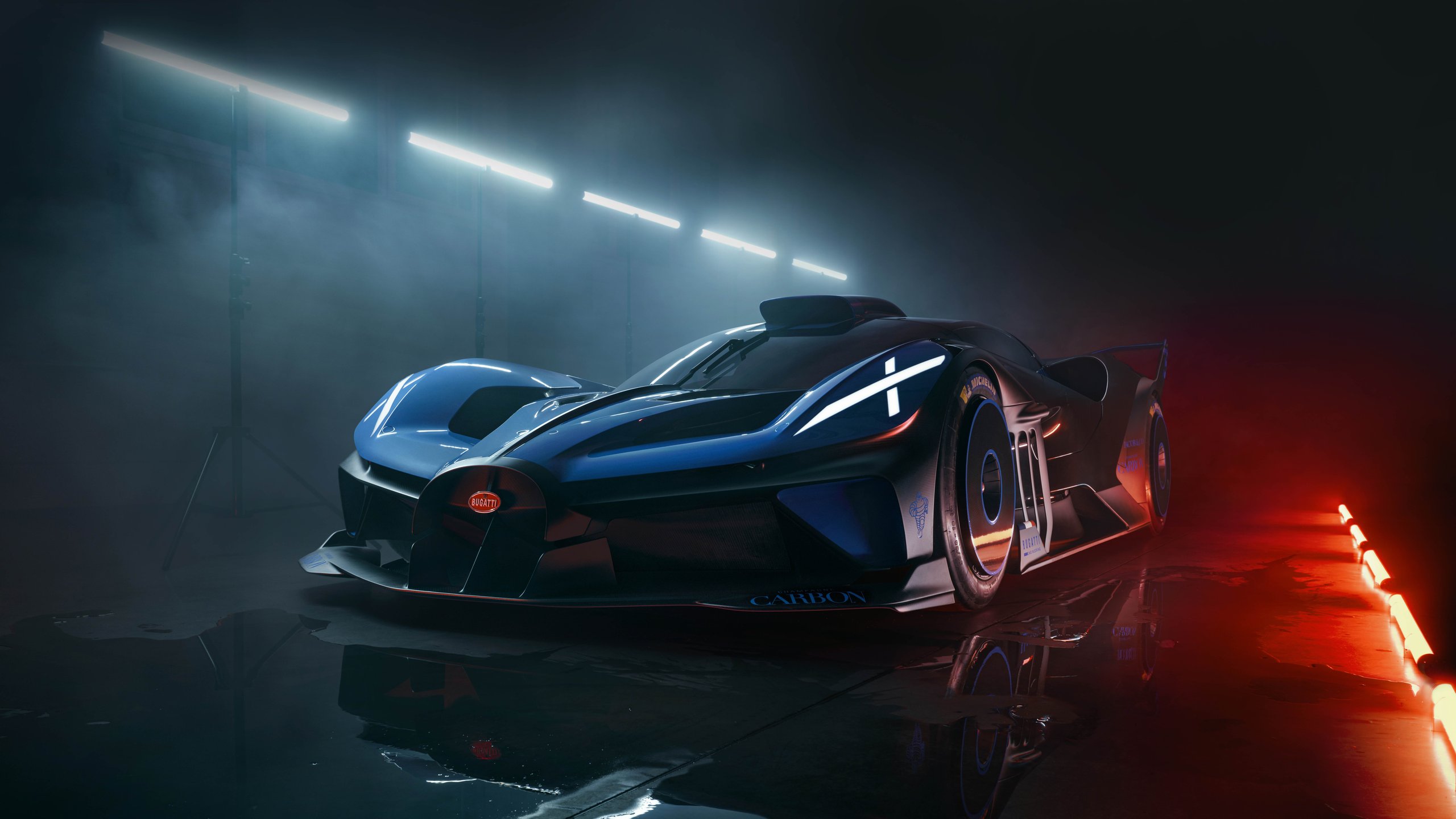 Bugatti Bolide Racing Hypercar - 2K Quad HD wallpapers in 2560x1440 resolution