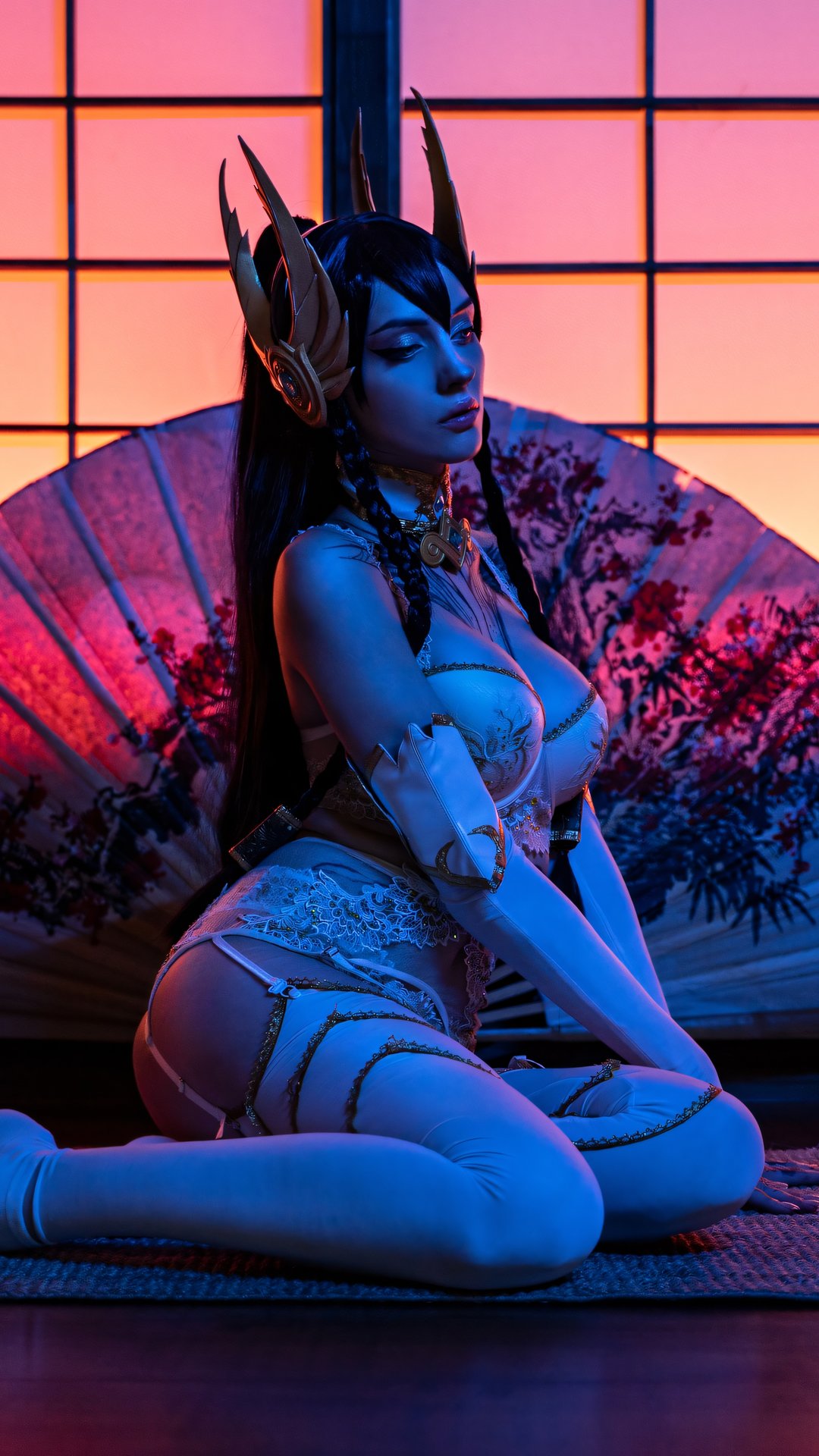 Alina Ma Japanese style Cosplay - Wallpapers for Samsung, Honor, Sony in 1080x1920 resolution