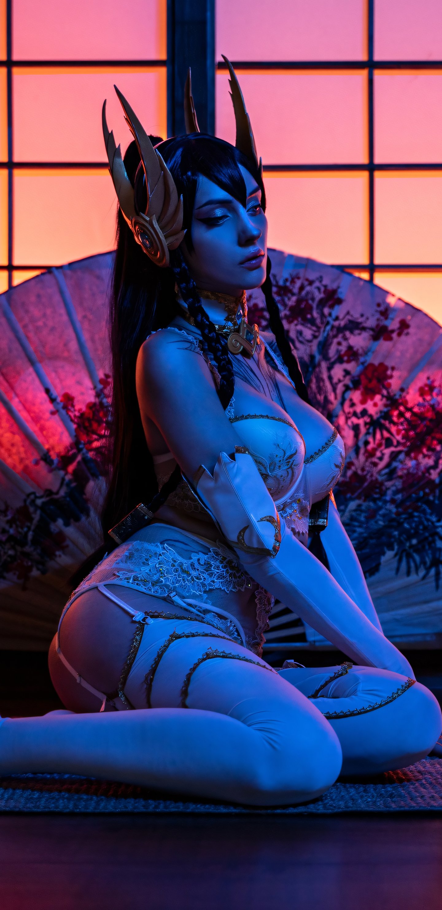 Alina Ma Japanese style Cosplay - Wallpapers for Samsung Galaxy S8/S8+/Note 8/S9/S9+/Note 9 in 1440x2960 resolution