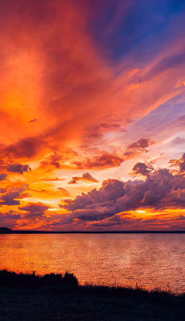 Scenery Wallpapers for Samsung Galaxy S8/S8+/Note 8/S9/S9+/Note 9 (1440x2960): sunset, evening, clouds, sky