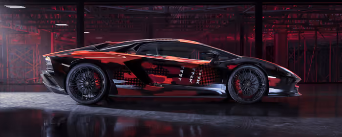 Обои машины: Lamborghini Aventador, Yohji Yamamoto, суперкар, LED