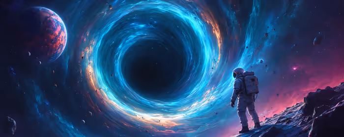 5K2K UltraWide 21:9 Spacesuit wallpapers (5120x2160): astronaut, black hole, asteroid, planet