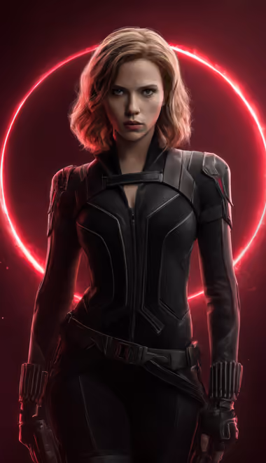 Black Widow Wallpapers for Xiaomi Redmi 10C/C40/C51, Samsung Galaxy A12/A02s/A03/M12 (720x1600): Black Widow, Scarlett Johansson, Marvel, superhero