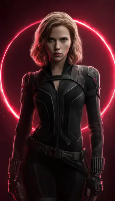 Wallpapers for Samsung (360x740): Black Widow, Scarlett Johansson, Marvel, superhero
