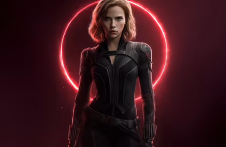2K Quad HD обои супергерой (2560x1440): Чёрная вдова, Скарлетт Йоханссон, Marvel, супергерой