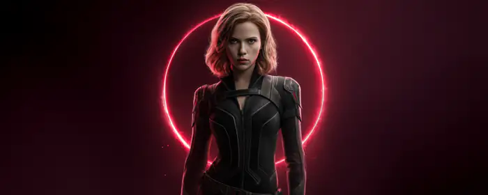UltraWide 32:9 обои (3840x1080): Чёрная вдова, Скарлетт Йоханссон, Marvel, супергерой
